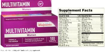 Well At Walgreens Multivitamin Women - supplement