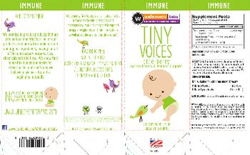 Wellements Baby Tiny Voices Elderberry - supplement