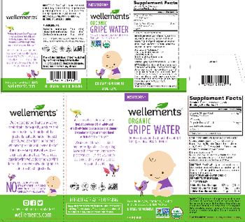 Wellements Organic Gripe Water - supplement