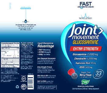 Wellesse Joint Movement Glucosamine Berry Flavor - supplement