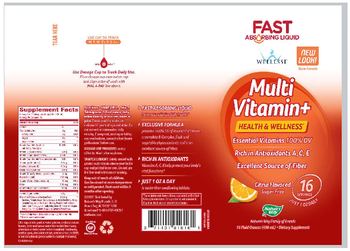 Wellesse Multi Vitamin+ Citrus Flavored - supplement