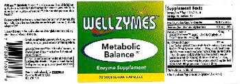 WellZymes Metabolic Balance - enzyme supplement
