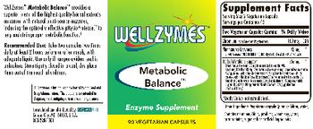 WellZymes Metabolic Balance - enzyme supplement