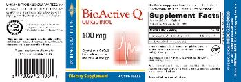 Whitaker Nutrition BioActive Q Ubiquinol 100 mg - supplement
