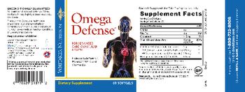 Whitaker Nutrition Omega Defense - supplement