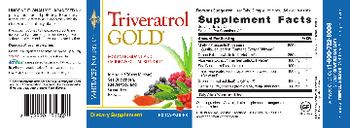 Whitaker Nutrition Triveratrol Gold - supplement
