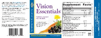 Whitaker Nutrition Vision Essentials - supplement