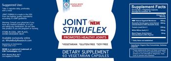 Whole Body Research Joint Stimuflex - supplement