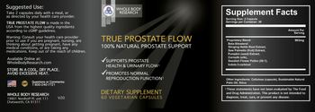 Whole Body Research True Prostate Flow - supplement