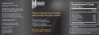 Whole Body Research True Prostate Flow - supplement