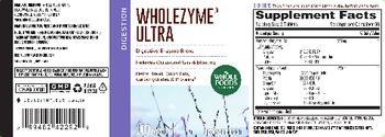Whole Foods Market Wholezyme Ultra - supplement