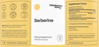 Wholesome Story Berberine 1500 mg - supplement