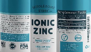 Wholesome Story Ionic Zinc - supplement