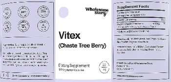 Wholesome Story Vitex 500 mg - supplement