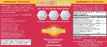 Wicked Fast Sports Nutrition EnerG-Ease - supplement