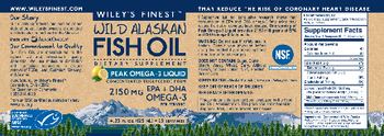 Wiley's Finest Peak Omega-3 Liquid - supplement