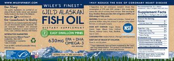 Wiley's Finest Wild Alaskan Fish Oil Easy Swallow Minis 450 mg - supplement
