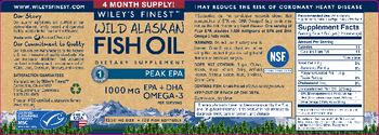 Wiley's Finest Wild Alaskan Fish Oil Peak EPA - supplement