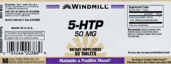 Windmill 5-HTP 50 mg - supplement