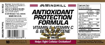Windmill Antioxidant Protection Formula - supplement