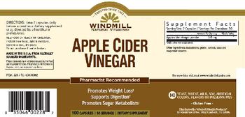 Windmill Apple Cider Vinegar - supplement