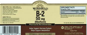 Windmill B-2 50 mg - supplement