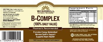 Windmill B-Complex - supplement