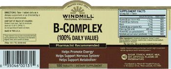 Windmill B-Complex - supplement