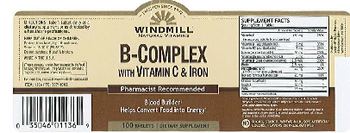 Windmill B-Complex with Vitamin C & Iron - supplement