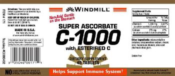 Windmill C-1000 with Esterfied C - supplement