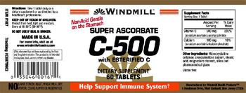 Windmill C-500 with Esterfied C - supplement