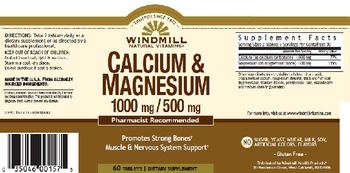 Windmill Calcium & Magnesium - supplement