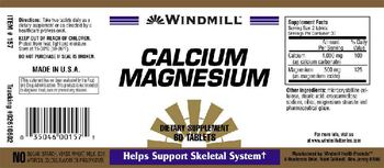 Windmill Calcium Magnesium - supplement