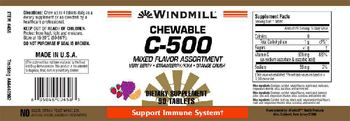 Windmill Chewable C-500 - supplement