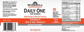 Windmill Comparables Daily One for Women - supplement