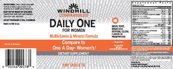 Windmill Comparables Daily One for Women - supplement