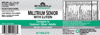 Windmill Comparables Milltrium Senior with Lutein - suppplement