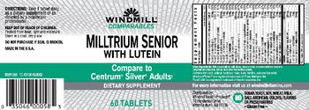 Windmill Comparables Milltrium Senior with Lutein - supplement