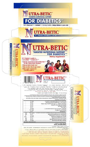 Windmill Consumer Products Nutra-Betic - supplement