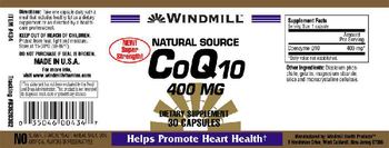 Windmill CoQ10 400 mg - supplement