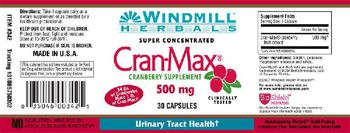 Windmill Cran-Max - 