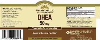 Windmill DHEA 50 mg - supplement