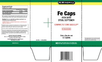Windmill Fe Caps - supplement