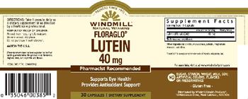 Windmill Floraglo Lutein 40 mg - supplement