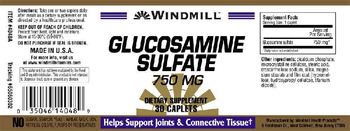 Windmill Glucosamine Sulfate 750 mg - supplement