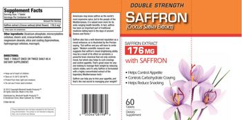Windmill Health Products Double Strength Saffron - supplement