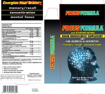Windmill Health Products Focus Formula - supplement