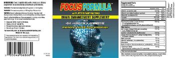 Windmill Health Products Focus Formula With Attention Factors - supplement