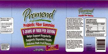 Windmill Health Products Promend Prebiotic Fiber Gummies - supplement