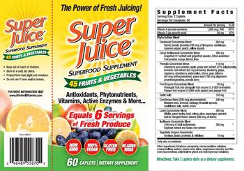 Windmill Health Products Super Juice - supplement